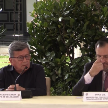 Acusa el ELN al gobierno de Colombia de “perfidia en los diálogos de paz”